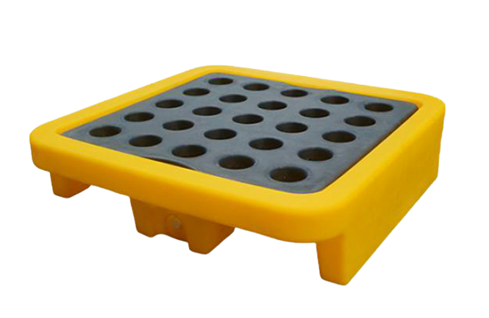 พาเลทรองรับสารเคมี 1 drum pallet