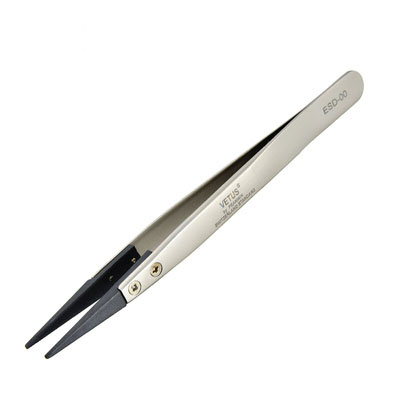 ESD-OO ESD Replaceable Tip Stainless Steel Tweezers ESD-OO ESD Replaceable Tip Stainless Steel Tweezers