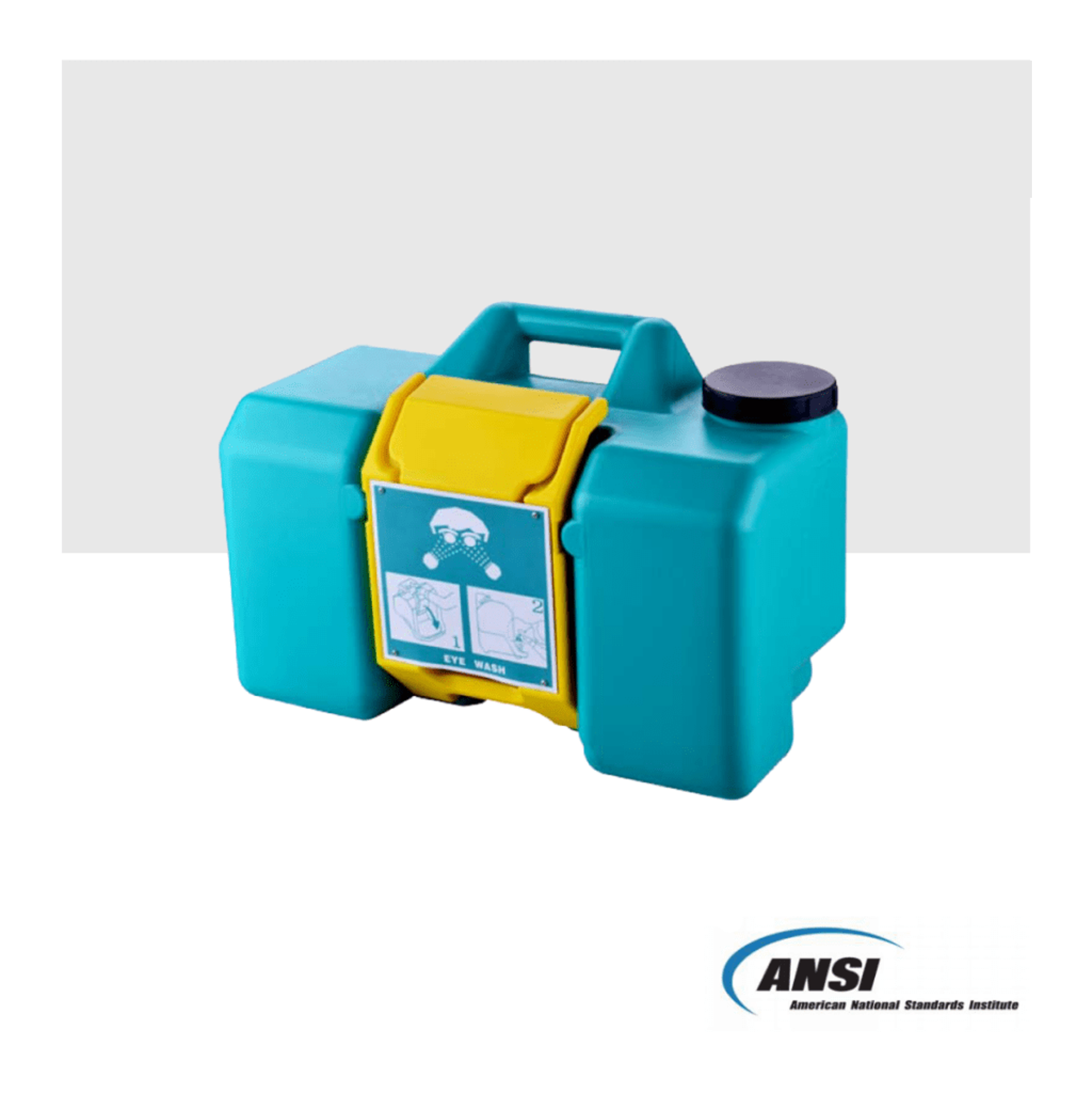 Portable Emergency Eyewash Capacity ขนาดความจุ 8 แกลลอน (30 ลิตร) ผลิตจาก Polyethylene Portable Emergency Eyewash Capacity ขนาดความจุ 8 แกลลอน (30 ลิตร) ผลิตจาก Polyethylene