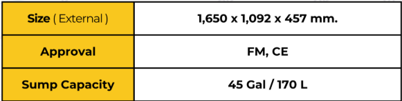 "SAI-U" Flammable Safety Cabinet ขนาด 45 แกลลอน (170 ลิตร) แบบ Manual "SAI-U" Flammable Safety Cabinet ขนาด 45 แกลลอน (170 ลิตร) แบบ Manual - Image 2