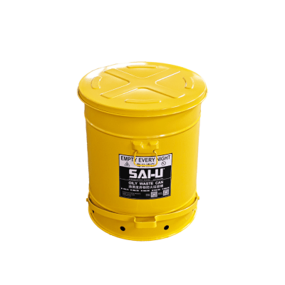 SAI-U Oily Waste Can ขนาด 21 แกลลอน (79.4 ลิตร) สีเหลือง SAI-U Oily Waste Can ขนาด 21 แกลลอน (79.4 ลิตร) สีเหลือง