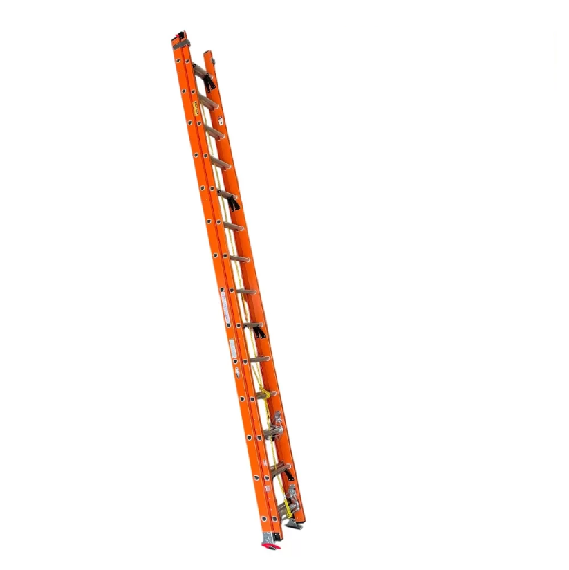 บันไดพาด 2 ตอนเลื่อน 14 ฟุต - ไฟเบอร์กลาส XG-127D2x14 บันไดพาด 2 ตอนเลื่อน 14 ฟุต - ไฟเบอร์กลาส XG-127D2x14