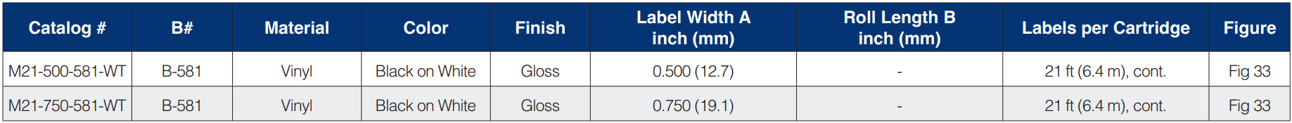Repositionable Multi-Purpose Vinyl Labels with Ribbon for M210 M211 Printers Repositionable Multi-Purpose Vinyl Labels with Ribbon for M210 M211 Printers - Image 4