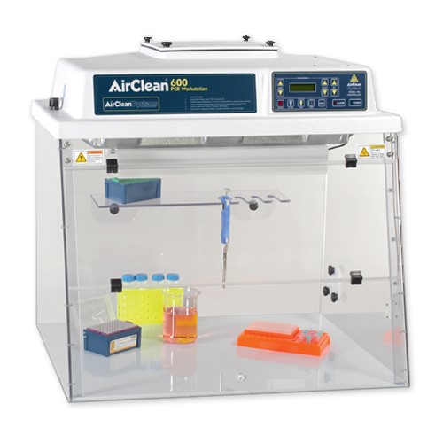 PCR workstations รุ่น AC600 airclean® systems ac600 series pcr workstations