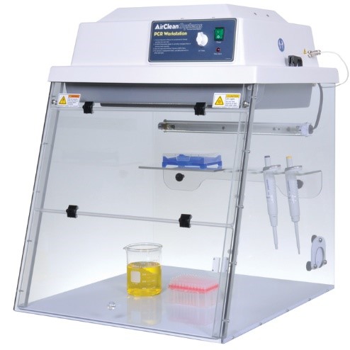 PCR workstations รุ่น AC600 airclean® systems ac600 series pcr workstations