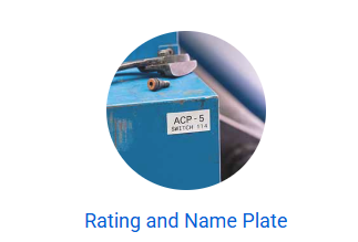 Rating and Name Plate Labels