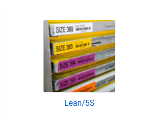 Lean 5S Labels