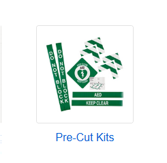 Pre-Cut Floor Marking Kits