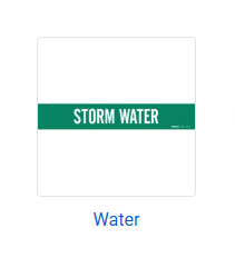 Pipe Markers for Water