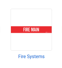 Pipe Markers for Fire Systems