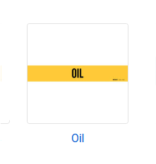 Pipe Markers for Oil