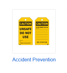 Accident Prevention Tags