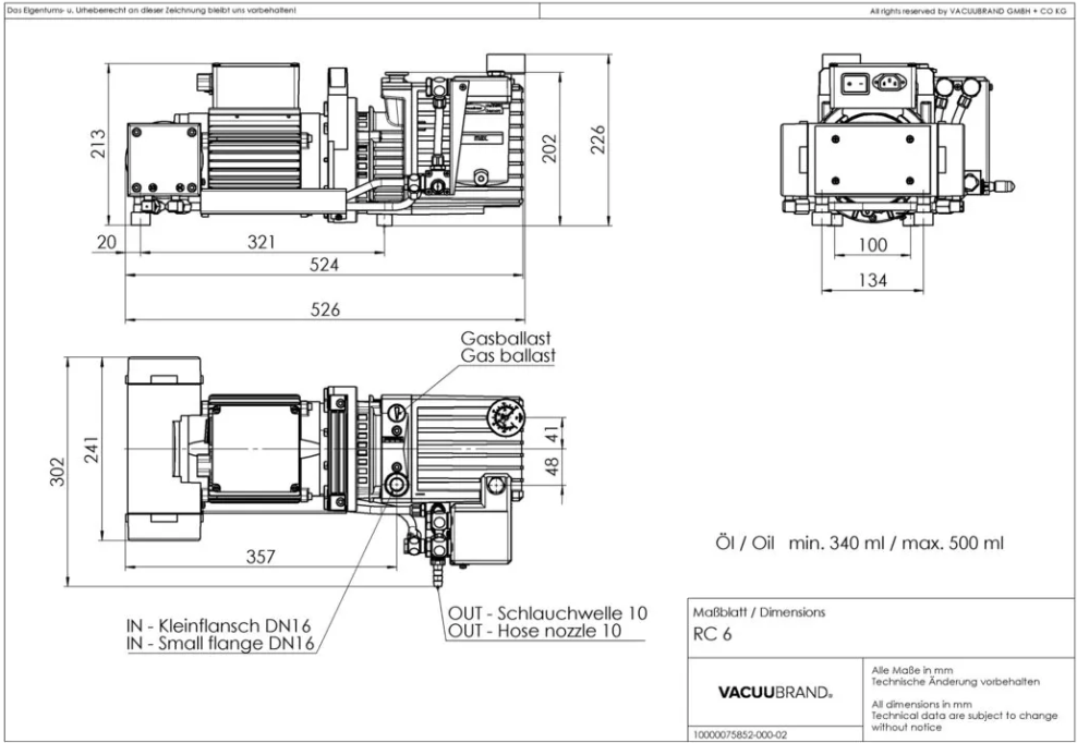 Rotary vane pump RC 6 Series Rotary vane pump RC 6 Series - Image 3